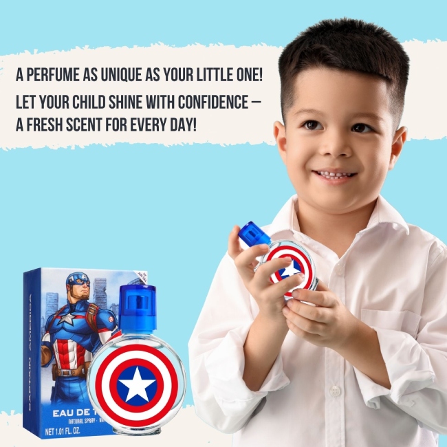Naturaverde Marvel Avengers Flüssigseife Für Kinder – Mit Captain America | 250 Ml, Sanft Mit Kamille