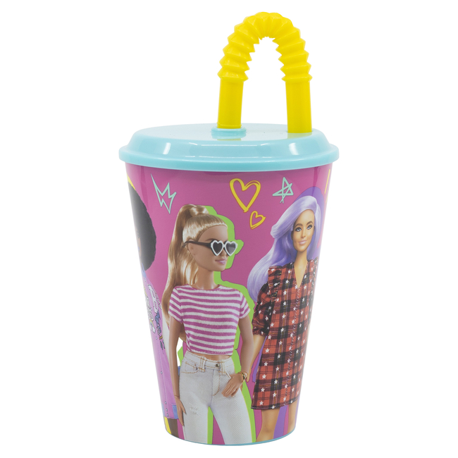 Barbie Kids 3D Figurine Tumbler 430ml