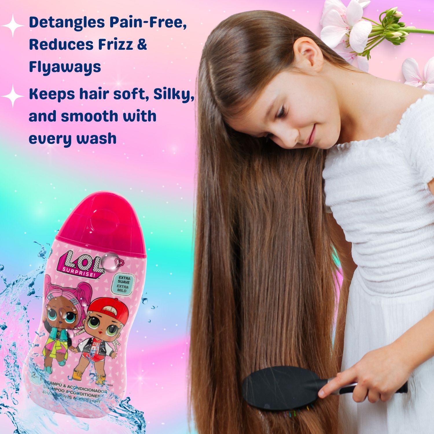 LOL Surprise! 2-in-1 Shampoo Conditioner for Kids Adults (6+)