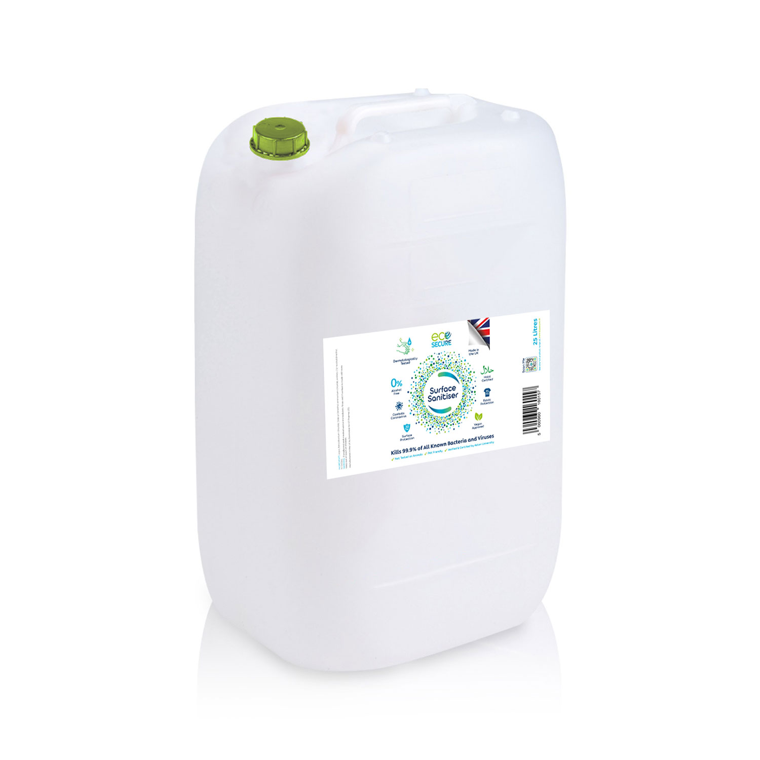 Image of Ecosecure surface sanitiser container - 25L