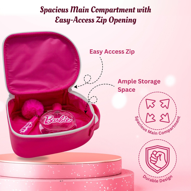 Barbie Perfume Gift Set for Kids – Natural Eau de Toilette (100ml