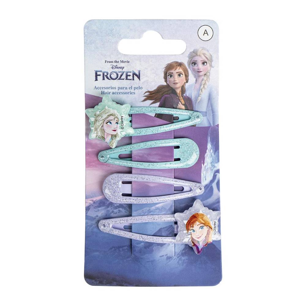 Disney Frozen Glittered Hair Snap Clips
